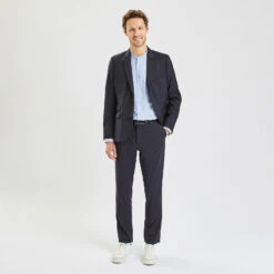 Chemise Regular Col Mao Rayures Lin 13 Chemise Regular Col Mao Rayures Lin -Jules 1003792 19000 V6