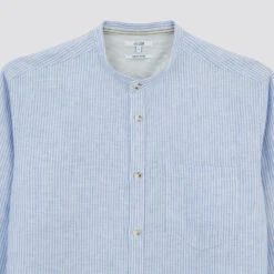 Chemise Regular Col Mao Rayures Lin 17 Chemise Regular Col Mao Rayures Lin -Jules 1003792 19000 V8