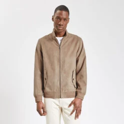 Blouson Léger Aspect Velours -Jules 1003832 10505 V2