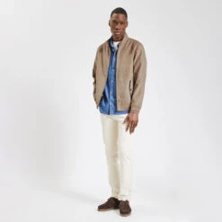 Blouson Léger Aspect Velours -Jules 1003832 10505 V6