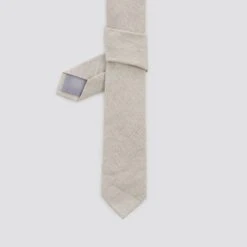 Cravate Unie Chambray