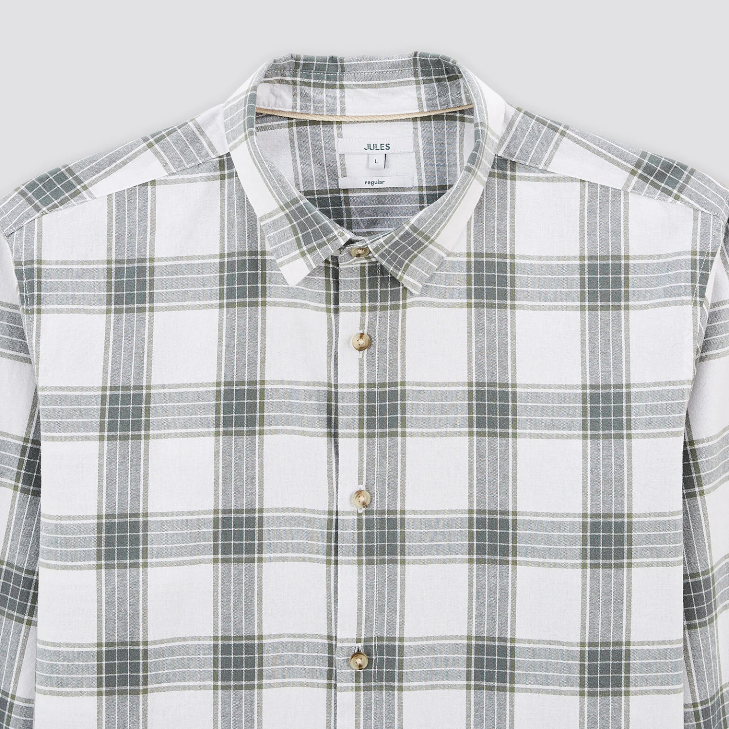 Chemise Regular Carreaux Coton Biologique 2 Chemise Regular Carreaux Coton Biologique – Image 2