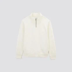 Sweat à Col Montant Zippé