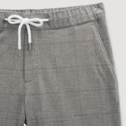 Pantalon Chino Slim Ceinture élastiquée à Carreaux -Jules 1003948 18118 V8