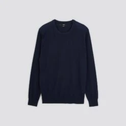 Pull Col Rond En Laine Mérinos