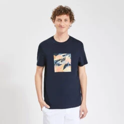 Tee Shirt Imprimé Feuillage