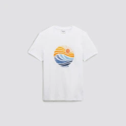 Tee Shirt Imprimé Rond Paysage -Jules 1003996 10000 V11