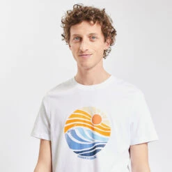 Tee Shirt Imprimé Rond Paysage -Jules 1003996 10000 V4