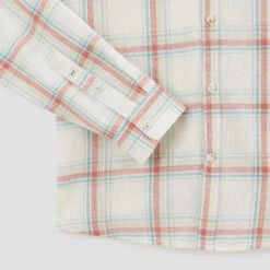 Chemise Regular Carreaux Coton Lin -Jules 1004003 19000 V9