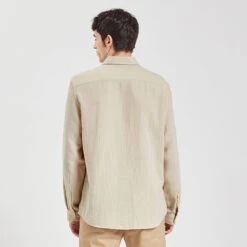 Chemise Regular Unie Gaze De Coton Biologique -Jules 1004011 10110 V3