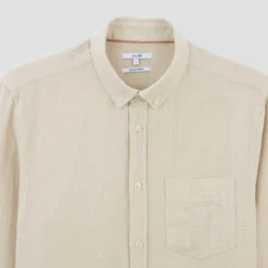 Chemise Regular Unie Gaze De Coton Biologique -Jules 1004011 10110 V8