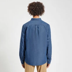 Chemise Regular Denim Coton Biologique -Jules 1004063 11214 V3