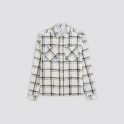 Chemise Regular Carreaux Coton Recyclé Flammé -Jules 1004075 10100 V11