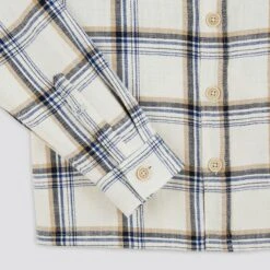 Chemise Regular Carreaux Coton Recyclé Flammé -Jules 1004075 10100 V9