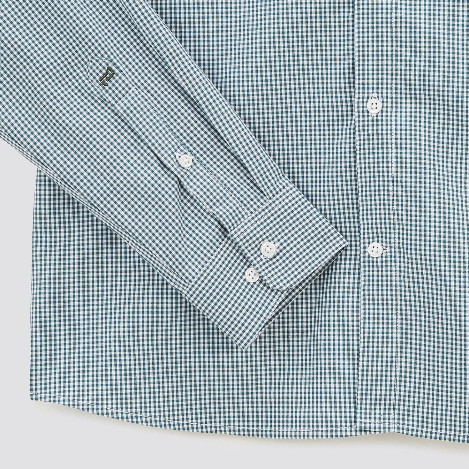 Chemise Slim Carreau Vichy Coton Viscose 3 Chemise Slim Carreau Vichy Coton Viscose – Image 3