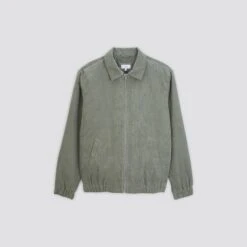 Blouson En Velours Col Chemise