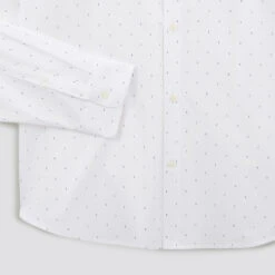 Chemise Slim Micro Imprimé Coton Biologique -Jules 1004124 10000 V9