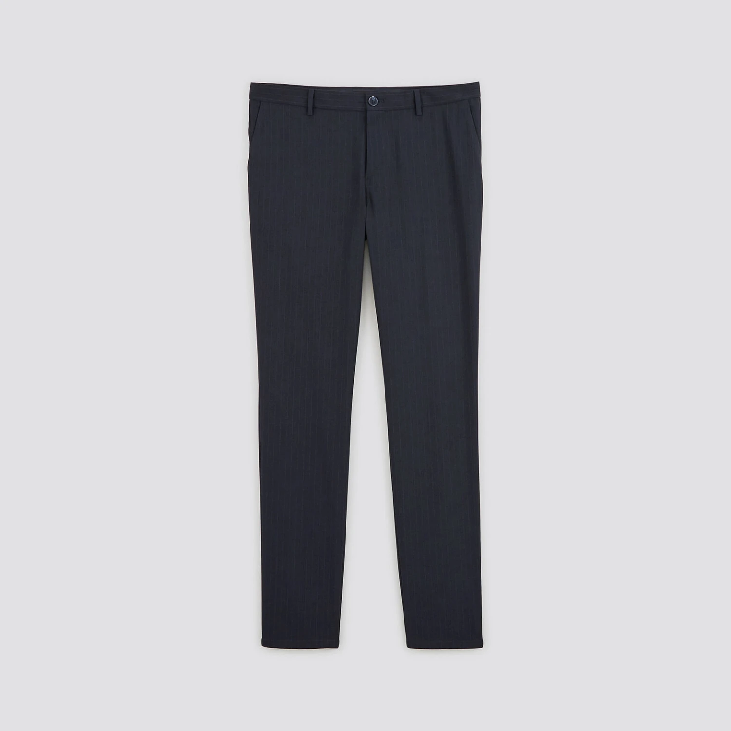 Pantalon Chino Slim à Rayures 1 Pantalon Chino Slim à Rayures