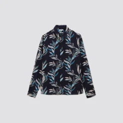 Chemise Slim Imprimé Feuilles Viscose -Jules 1004168 11214 V11