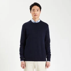 Pull Uni "le Parfait By JULES" 13 Pull Uni "le Parfait By JULES" -Jules 1004296 11247 V2