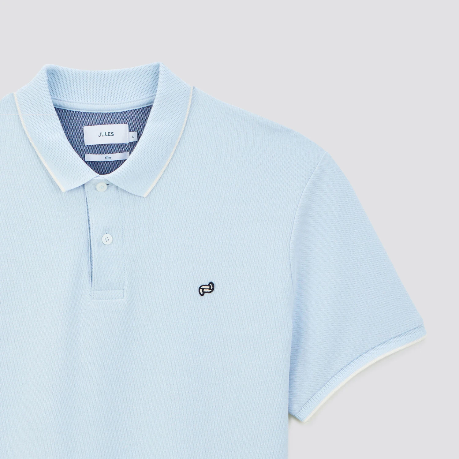 Polo Manches Courtes En Pique Uni 2 Polo Manches Courtes En Pique Uni – Image 2