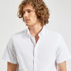 Chemisette Regular Oxford Unie Coton -Jules 1004318 10000 V4