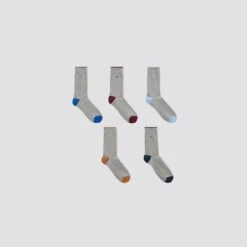 Lot De 5 Paires De Chaussettes Coton Issu De L'agr