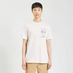 Tee Shirt Imprimé Devant Et Dos -Jules 1004440 10002 V2