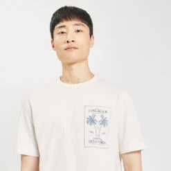 Tee Shirt Imprimé Devant Et Dos -Jules 1004440 10002 V4