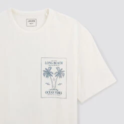 Tee Shirt Imprimé Devant Et Dos -Jules 1004440 10002 V8