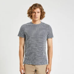 Tee Shirt Coton/lin Imprimé 11 Tee Shirt Coton/lin Imprimé -Jules 1004451 11824 V2