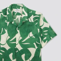 Chemisette Hawaïenne Regular Feuilles Coton Biolog 14 Chemisette Hawaïenne Regular Feuilles Coton Biolog -Jules 1004456 16600 V8