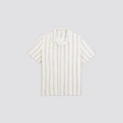 Chemisette Regular Rayures Gaze De Coton -Jules 1004461 10100 V11