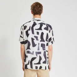 Chemisette Regular Imprimé Géométrique Viscose -Jules 1004486 18000 V3