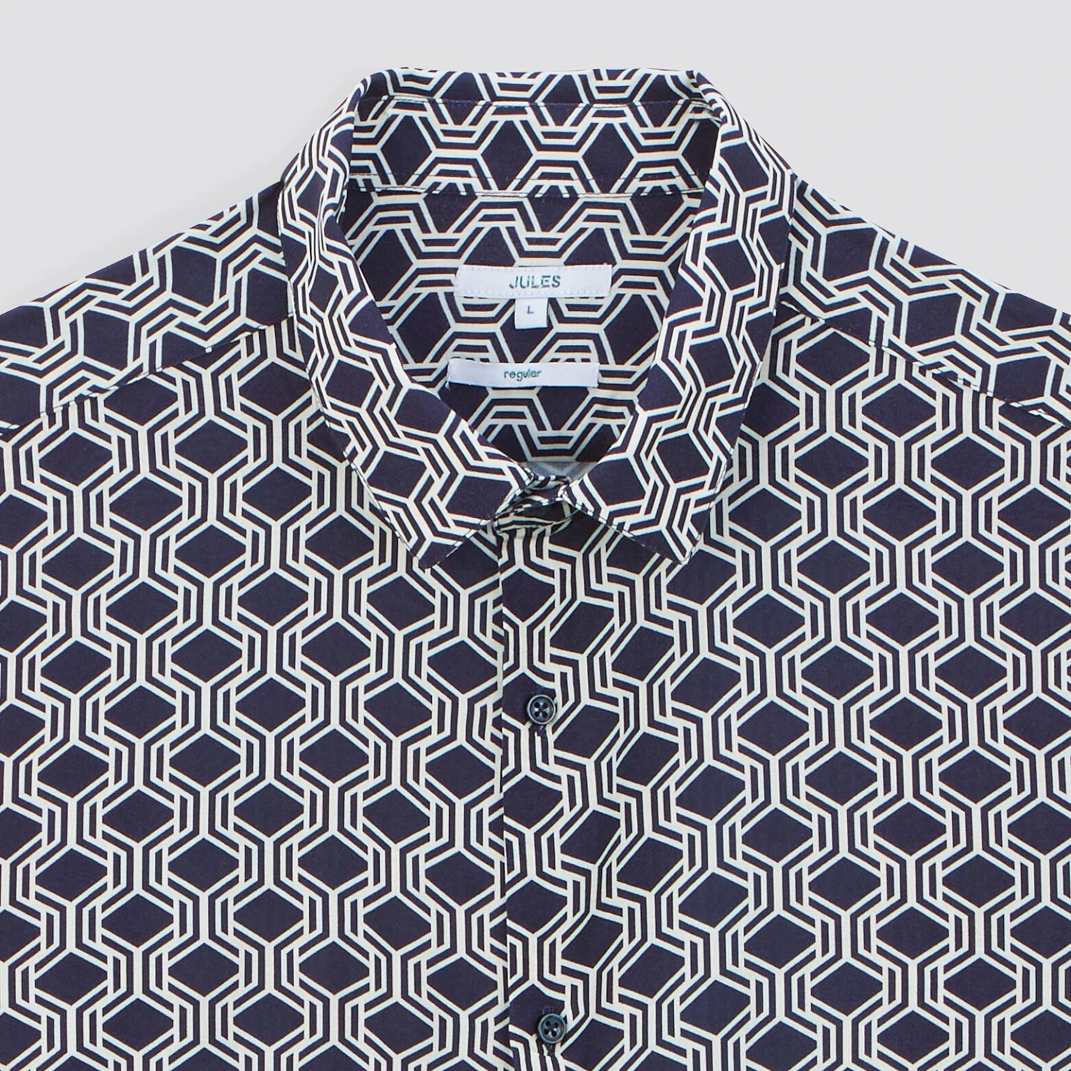 Chemise Regular Imprimé Géométrique Viscose 2 Chemise Regular Imprimé Géométrique Viscose – Image 2