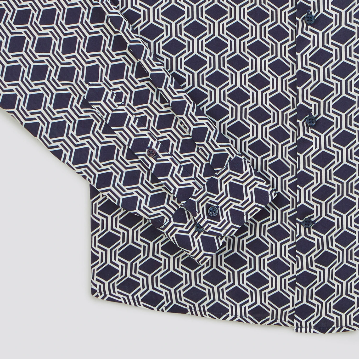 Chemise Regular Imprimé Géométrique Viscose 3 Chemise Regular Imprimé Géométrique Viscose – Image 3