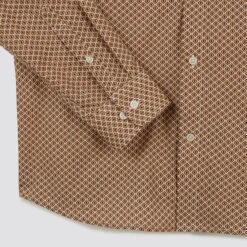 Chemise Slim Imprimé Géométrique Coton Biologique -Jules 1004490 17408 V9