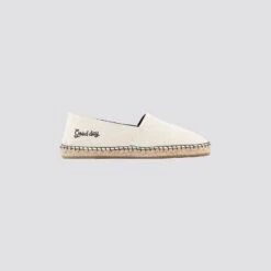 Espadrilles Brodées Talon