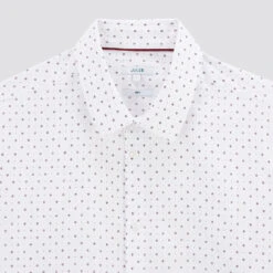 Chemise Slim Micro Imprimé Coton Dobby 15 Chemise Slim Micro Imprimé Coton Dobby -Jules 1004543 10000 V8