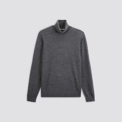 Pull Col Roulé En Laine Mérinos -Jules 722679 8200 V11