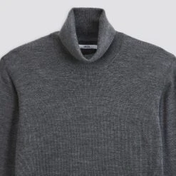 Pull Col Roulé En Laine Mérinos -Jules 722679 8200 V8