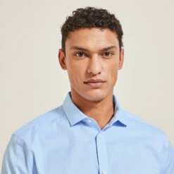 Chemise Regular Sans Repassage Unie Coton -Jules 726775 1930 V4