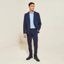 Chemise Regular Sans Repassage Unie Coton -Jules 726775 1930 V6