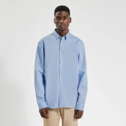 Chemise Regular Unie Coton -Jules 727469 1930 V2