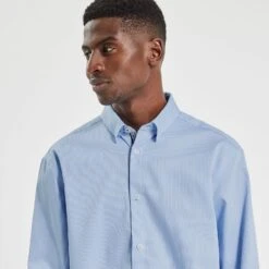 Chemise Regular Unie Coton -Jules 727469 1930 V4