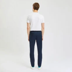 Pantalon Chino Slim Mat En Coton Recyclé -Jules 728463 11822 V3
