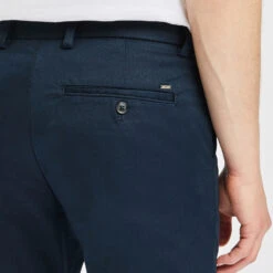 Pantalon Chino Slim Mat En Coton Recyclé -Jules 728463 11822 V4